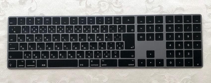 極上優良品 スペースグレイ APPLE MAGIC KEYBOARD JIS配列 オ