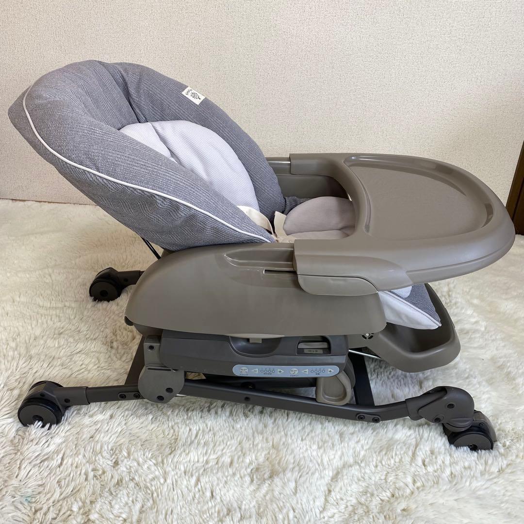 《良品》Combi コンビ ネムリラAT オートスウィング 電動ハイローチェア