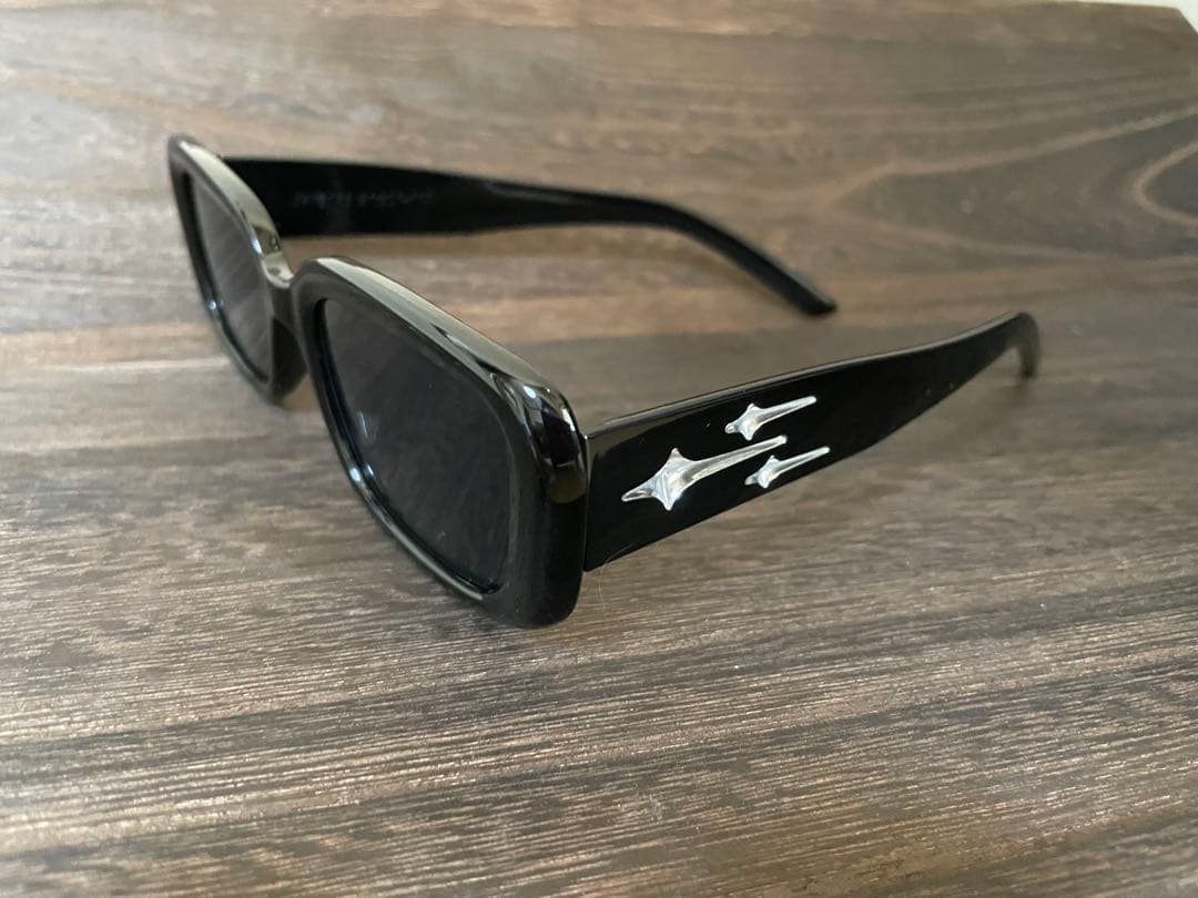 gentlemonster柄 サングラス キャットアイ レクタングル y2k - メルカリ