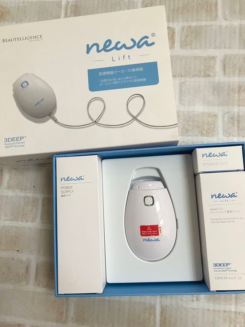 moffy◆newa Lift 美顔器 3DEEP ニューアリフト 医療機器メーカーが提案する「サブマイクロ波RF美顔器」NEWAリフト