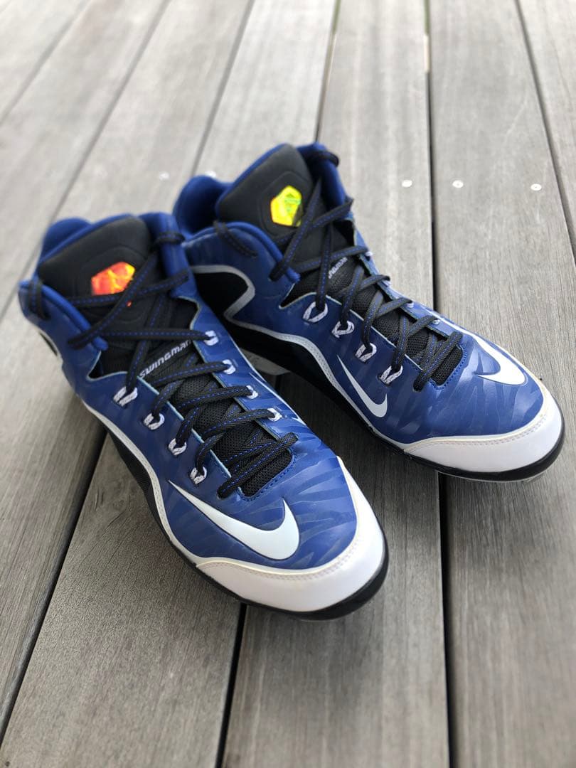 【ゲリラセール】ナイキ 野球 スパイク SWINGMAN MVP2 29cm Men's Nike Swingman MVP 2 Baseball Cleats Air Mid Metal 616259-410