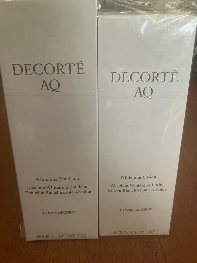 未使用☆DECORTÉ AQ ホワイトニングエマルジョン・ローション セット 楽天市場】【国内正規品・送料無料】COSME DECORTE コスメデコルテ