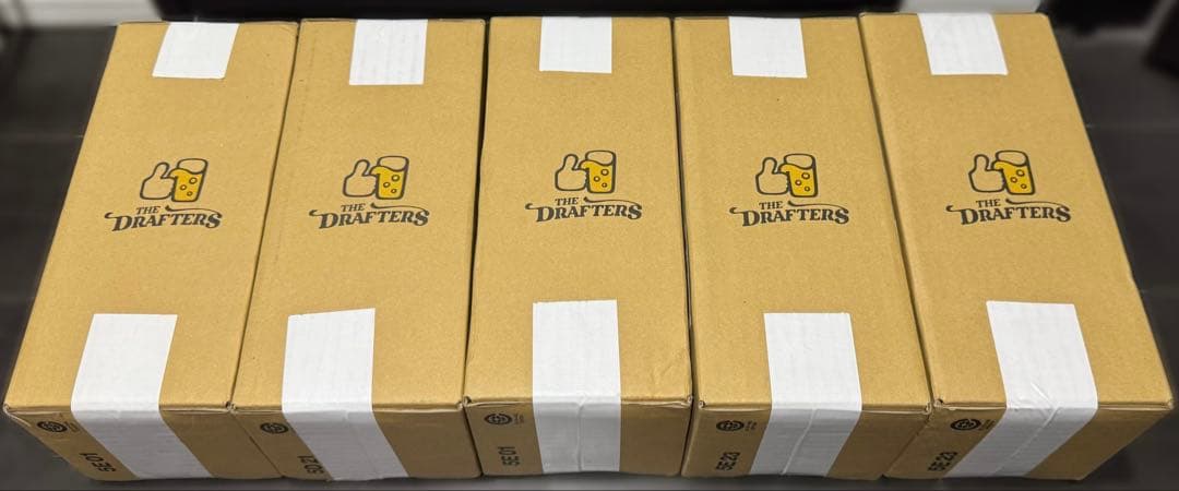 ドラフターズ　アサヒ　スーパードライ　２リットル缶５本　ミニガス付き ドラフターズ アサヒ スーパードライ 2リットル缶5本 ミニガス付き