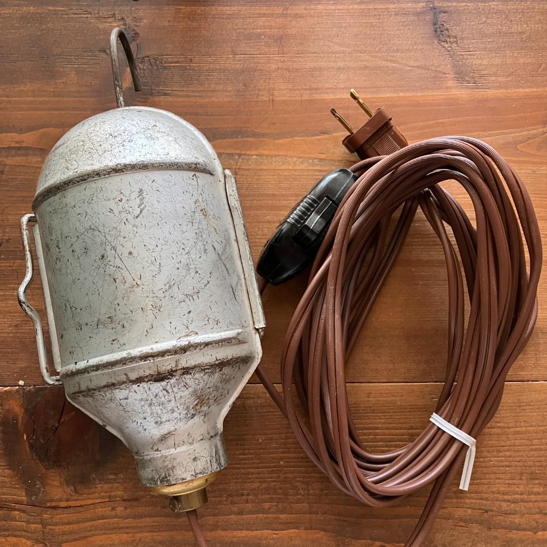 USAインダストリアルランプ／アメリカ／作業灯／vintage／Levitonの