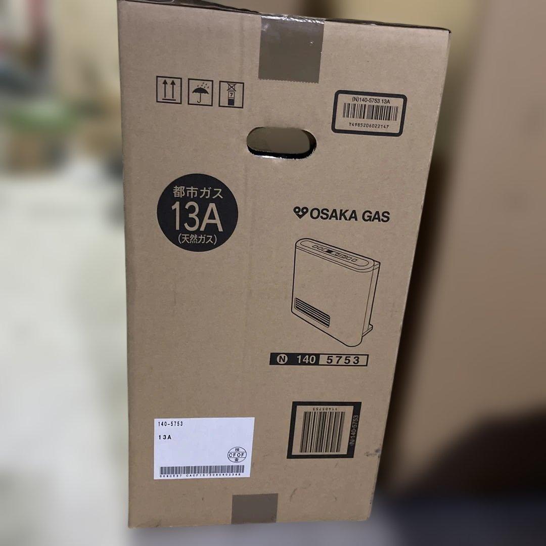 OSAKA GAS ガスファンヒーター N 140 5753 - メルカリ