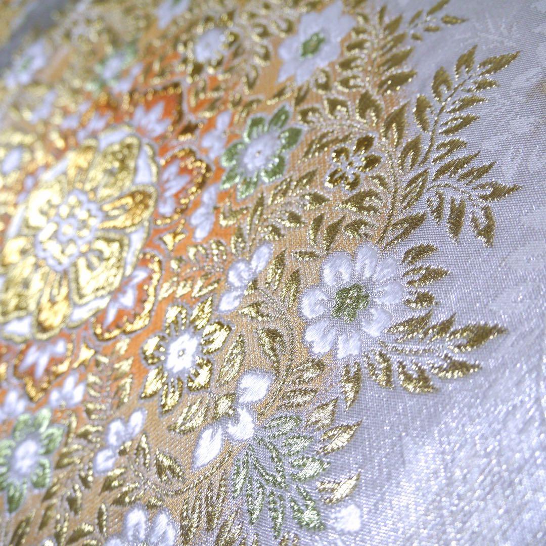 必見！早い者勝ち！！ 正絹 中古 西陣織 仕立て上がり袋帯☆259 - メルカリ