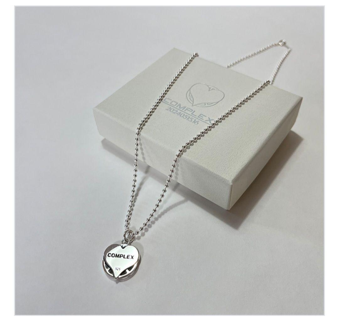 未開封】 COMPLEX 『日本一心』ピースハート・シルバーネックレス