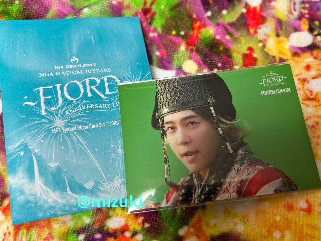 Mrs. GREEN APPLE ミセス フィヨルド フォトカ 17 大森元貴 - メルカリ