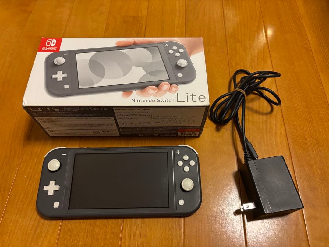 Nintendo Switch Lite グレー ジャンク　箱付き Nintendo Switch Lite グレー ジャンク品｜Yahoo!フリマ（旧PayPayフリマ）