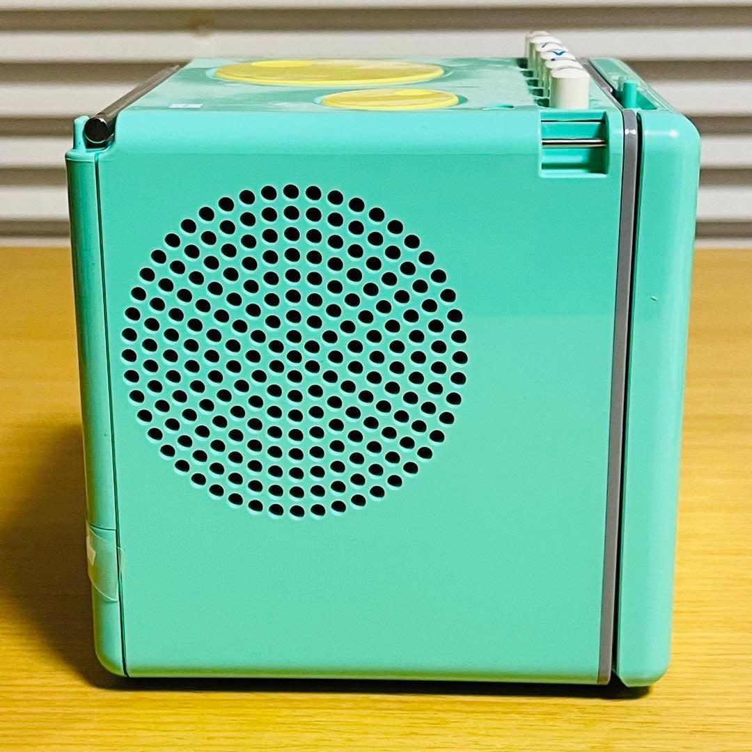 新品・昭和レトロ】National キューブ型ラジカセ コロカセ RX-90