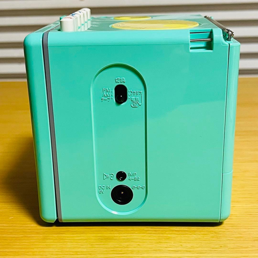 新品・昭和レトロ】National キューブ型ラジカセ コロカセ RX-90