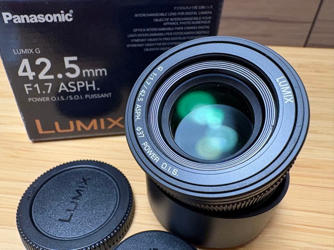 レンズ(単焦点) Panasonic LUMIX G 42.5mm F1.7 ASPH.