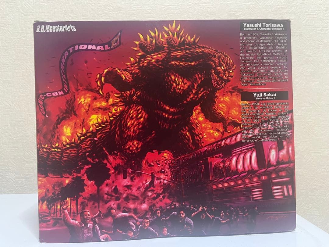 S.H.MonsterArts ゴジラ コミコンエクスプロージョンver - メルカリ