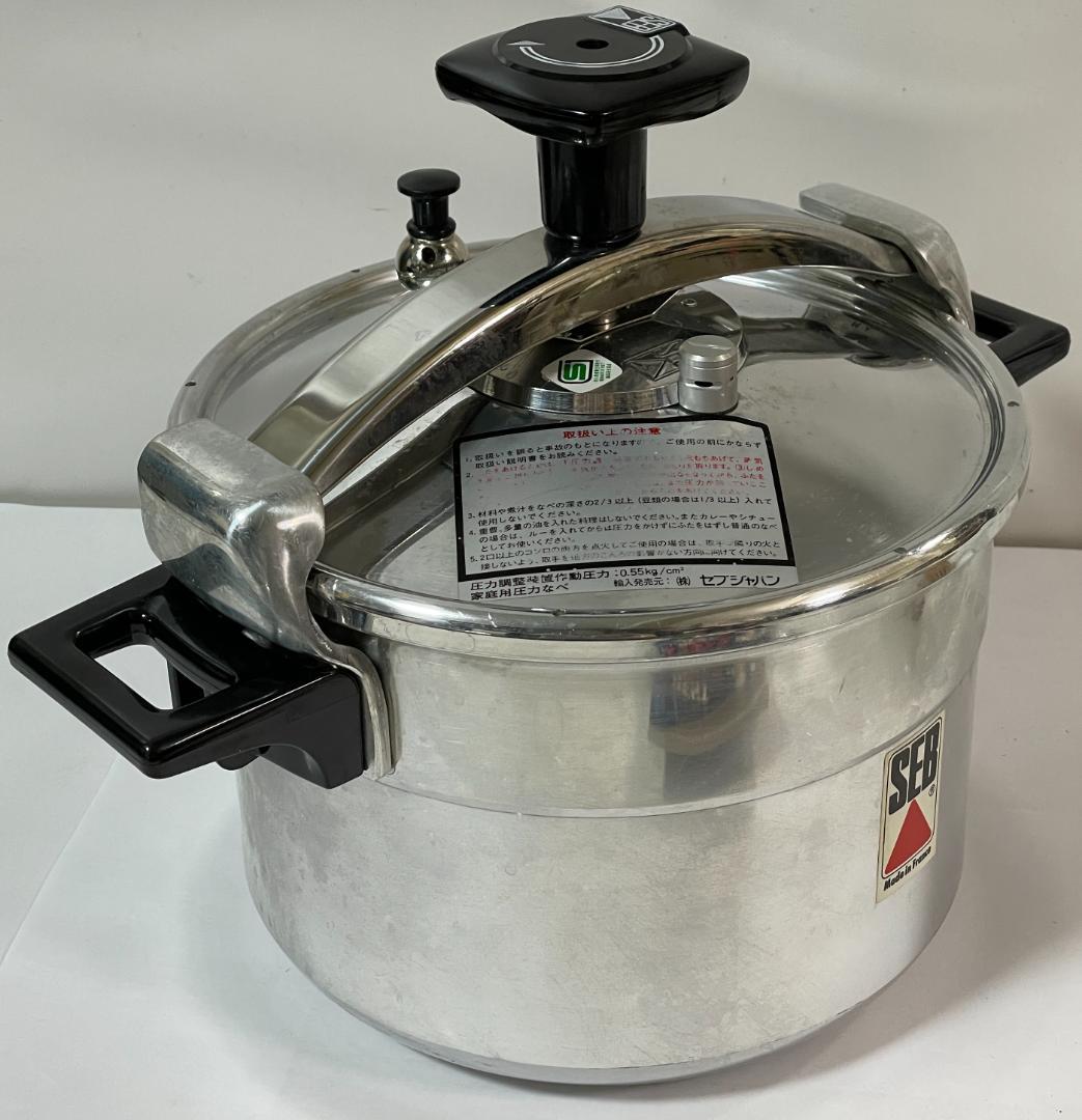 SEB/セブ】フランス製 アルミ圧力なべ 6L - メルカリ