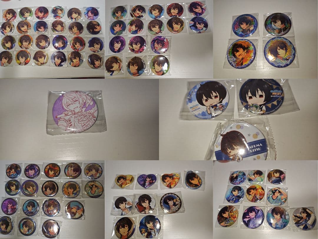 朔間凛月　コレ缶コンプセット　缶バッジ　まとめ売り　あんスタ あんスタ Knights 朔間凛月 缶バッジ24個セット 2026年最新】朔間凛月