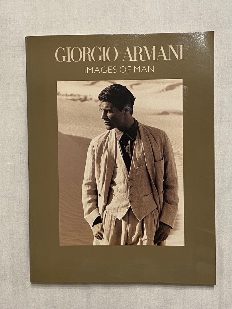 洋書 GIORGIO ARMANI IMAGES OF MAN I came across this rare copy of Giorgio Armani : Images of Man