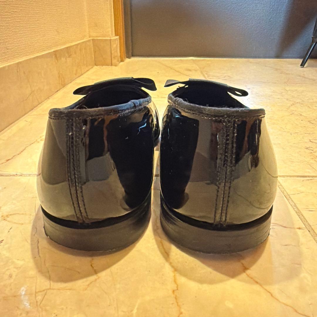 Crockett & Jones オペラパンプス リボン付きドレスシューズ - メルカリ