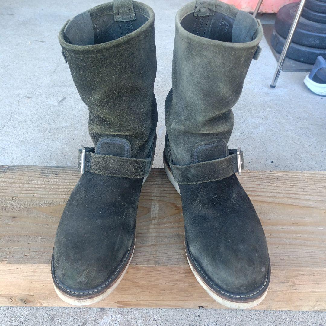 レッドウィング　REDWING エンジニアブーツ　スエード　ブラック RED WING SHOES（レッドウィング） REDWING エンジニアブーツ Black