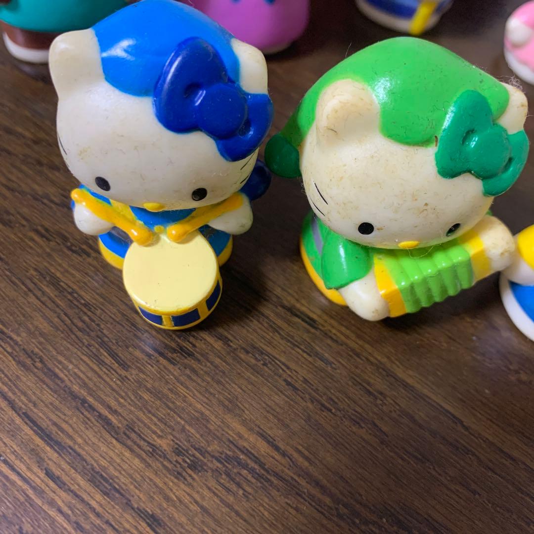 希少】ハローキティ 初期 フィギュア 指人形 サンリオ ソフビ 平成