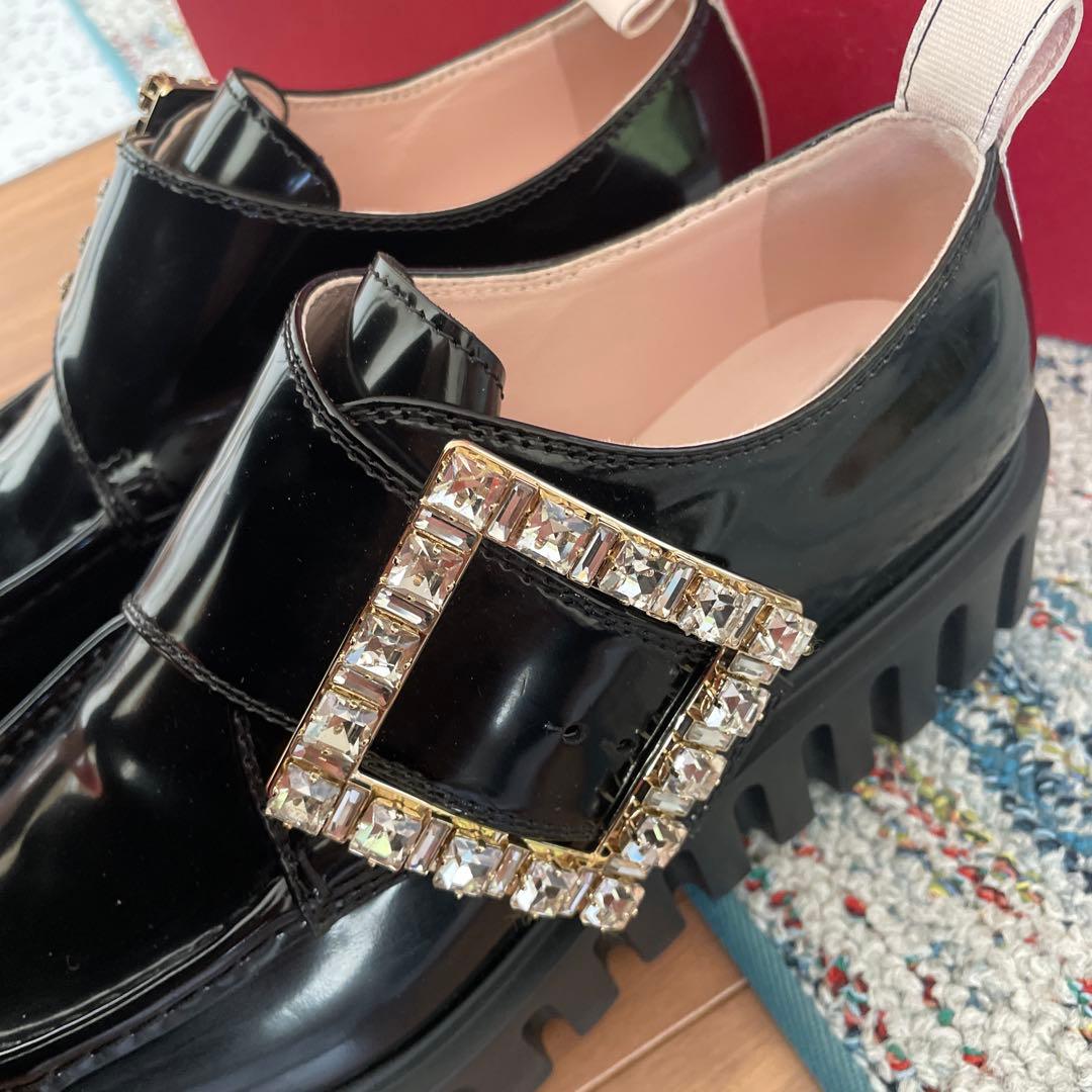 新品 ロジェヴィヴィエ ローファー フラットシューズ 38.5 タキマキ