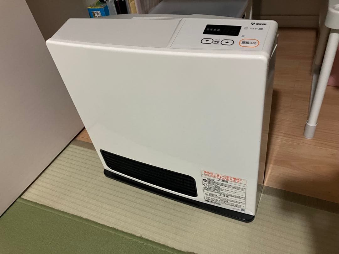 ガスファンヒーター RC-U4003E ガスコードつき】リンナイ ガスファンヒーター RC-U4003E 都市ガス