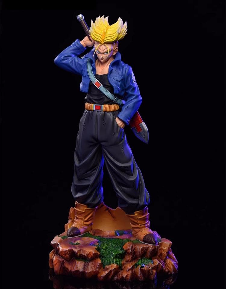 ドラゴンボール 超サイヤ人 未来トランクス フィギュア ガレージキット