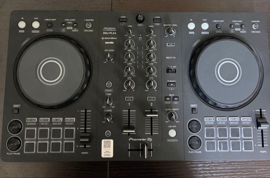 DJ機材 DDJ FLX4 DDJ-FLX4-W - マルチアプリ対応2ch DJコントローラー (White)