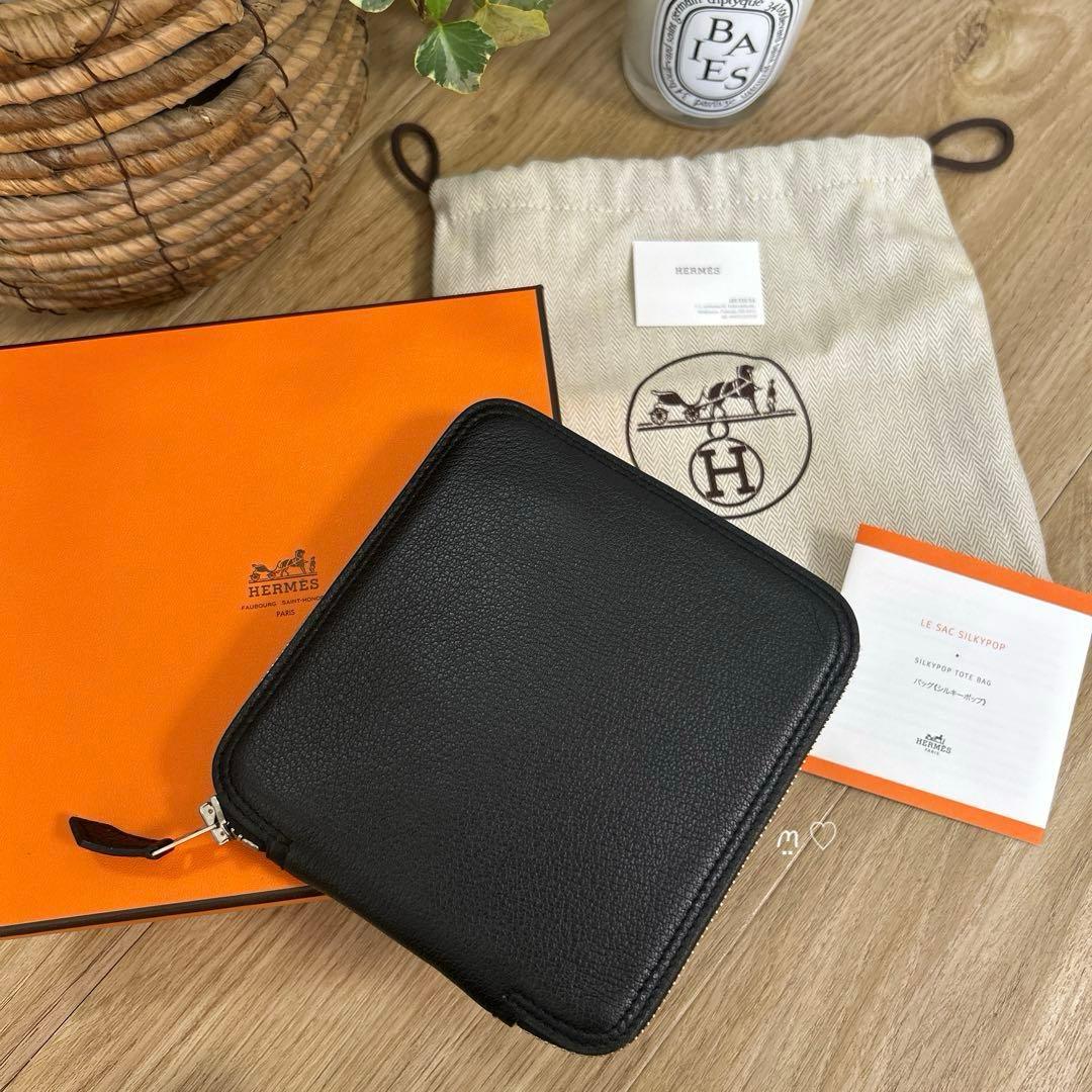 HERMESエルメス シルキーポップ ボルデュックリボン 携帯サブエコ