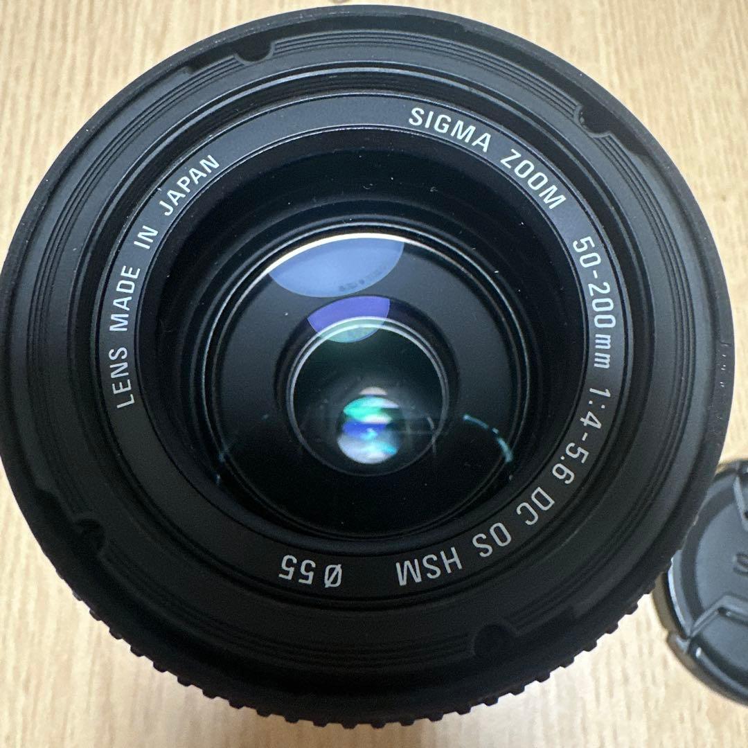 SIGMA DC 50-200mm f/1.4-5.6 HSM ズームレンズ