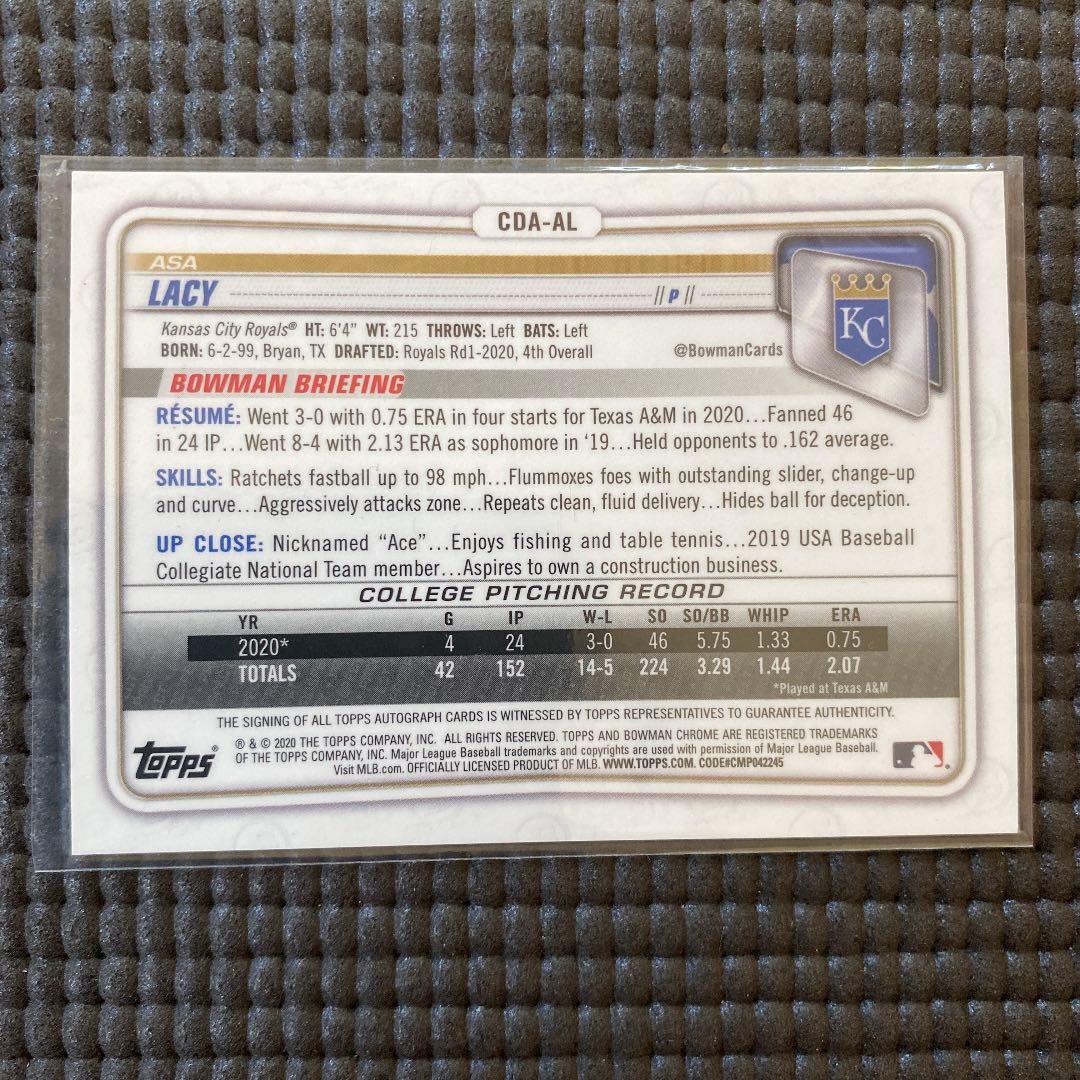 MLBカード ASA LACY 99シリ