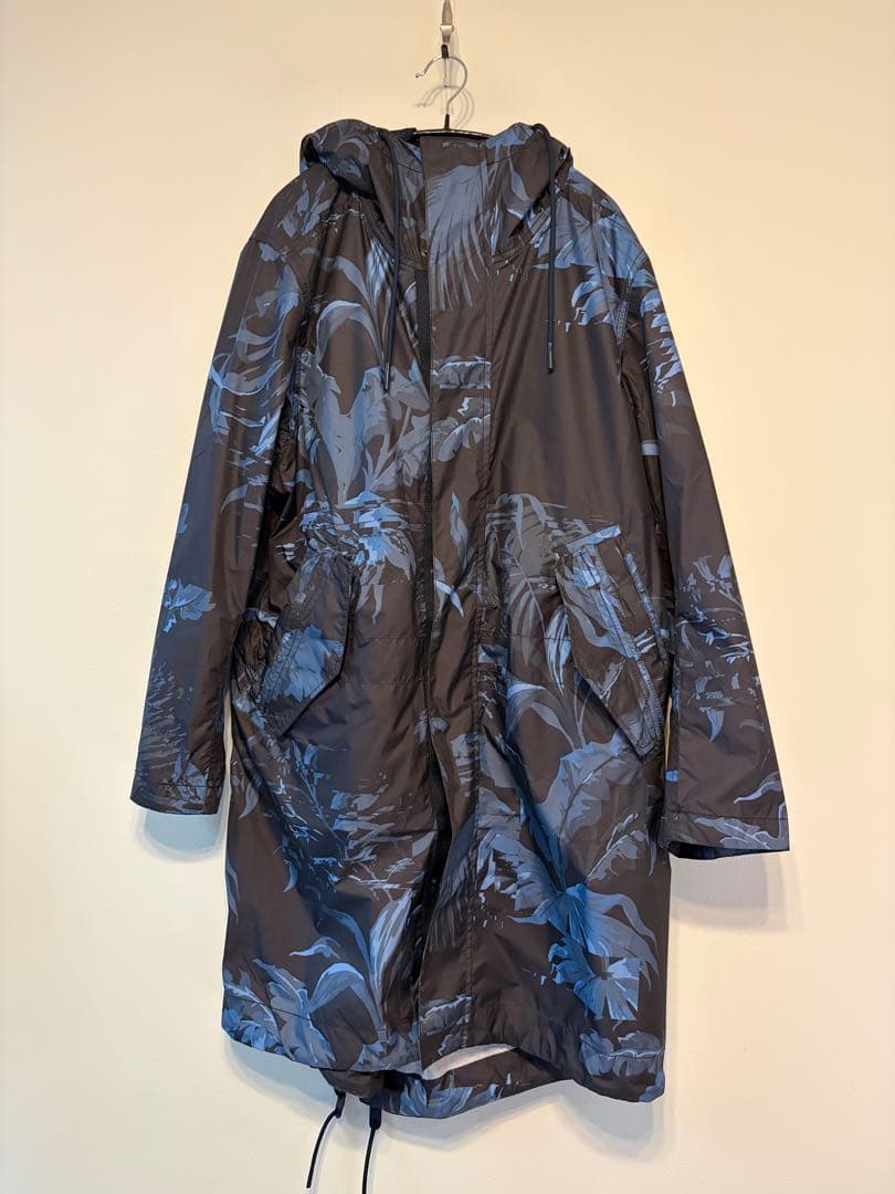 NIKE NSW SPORTS ナイロンロングコート モッズ 長袖 迷彩柄 - メルカリ