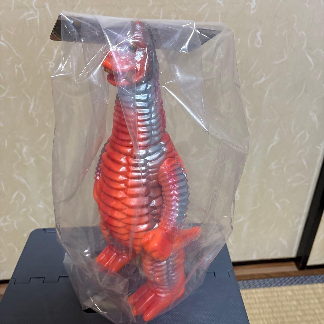 レッドキング450　マルサン　ソフビ　1970 オレンジver マルサン製「レッドキング450」がレトロカラーの「ハワイ版イメージver