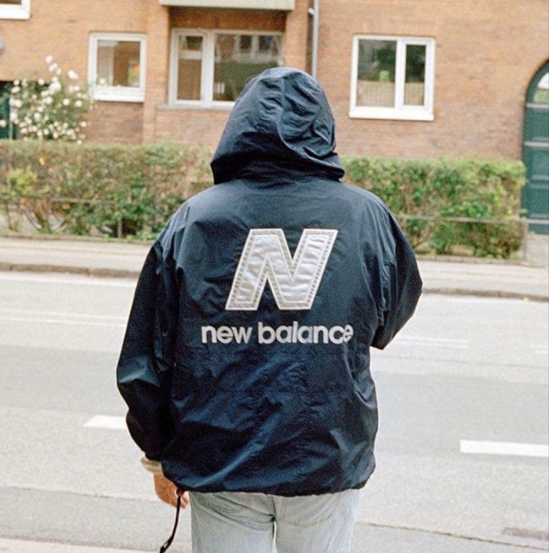 AURALEE オーラリー ニューバランス ナイロンジャケット ネイビー XL ギャラリー：オーラリー×東京デザインスタジオ ニューバランスの