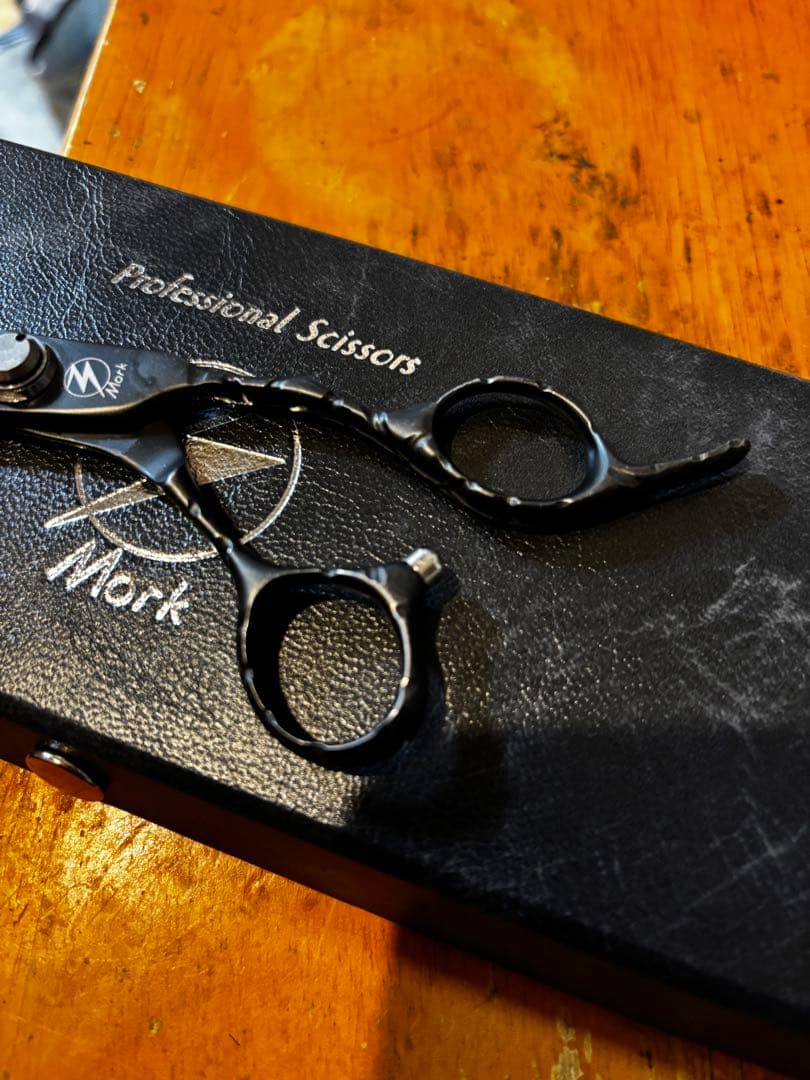 Mork シザー what special マットブラック セニング 特殊加工品 - メルカリ