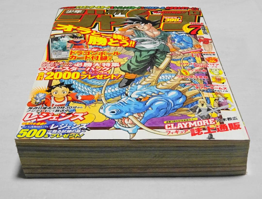 袋とじ未開封 美品】月刊少年ジャンプ 2004年 7月特大号 付録付き レア