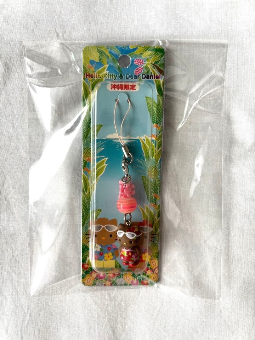 レア Sanrio ハローキティ ご当地キティ日焼けキティ 限定 ストラップ