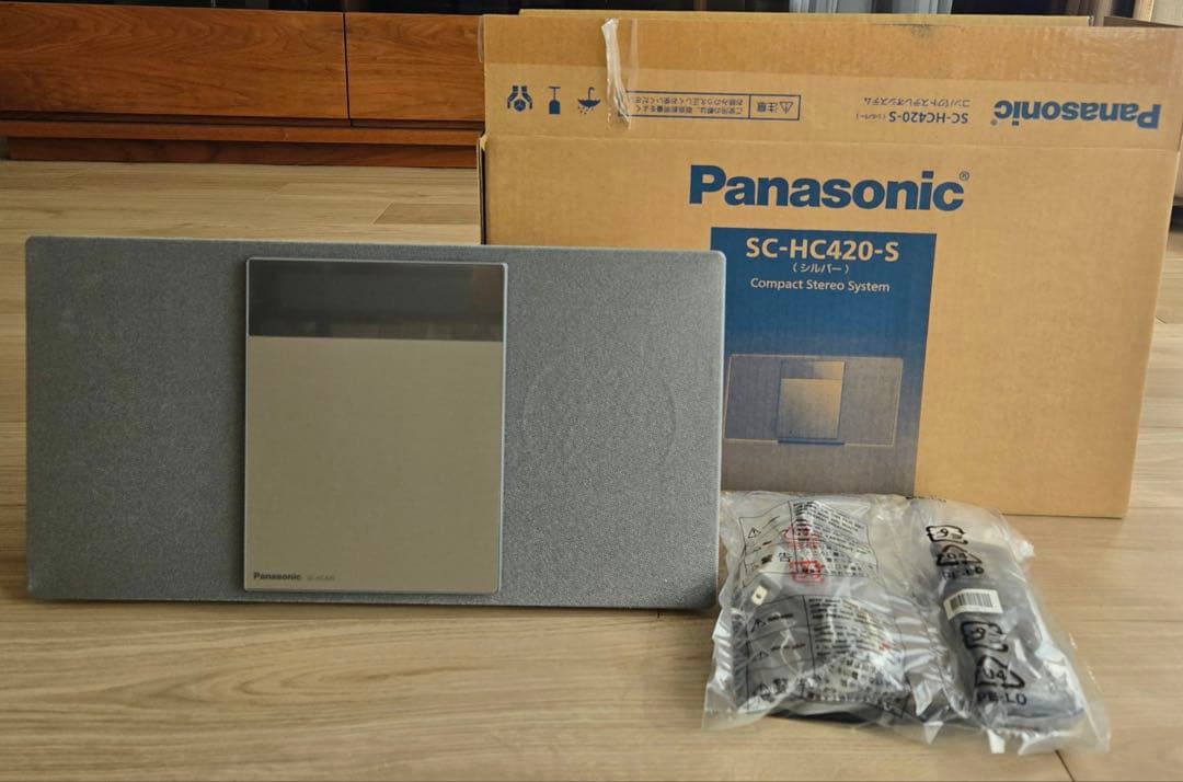ラジオ・コンポ Panasonic SC-HC420-S 概要 コンパクトステレオシステム SC-HC420 | ミニコンポ／スピーカー