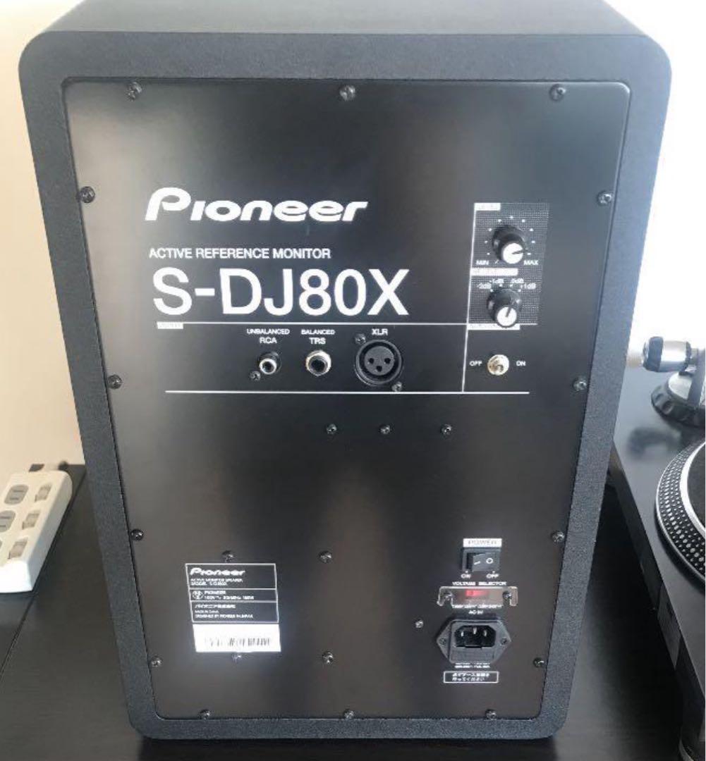 レア】 pioneerパイオニア S-DJ 80X スピーカー✖️2個セット