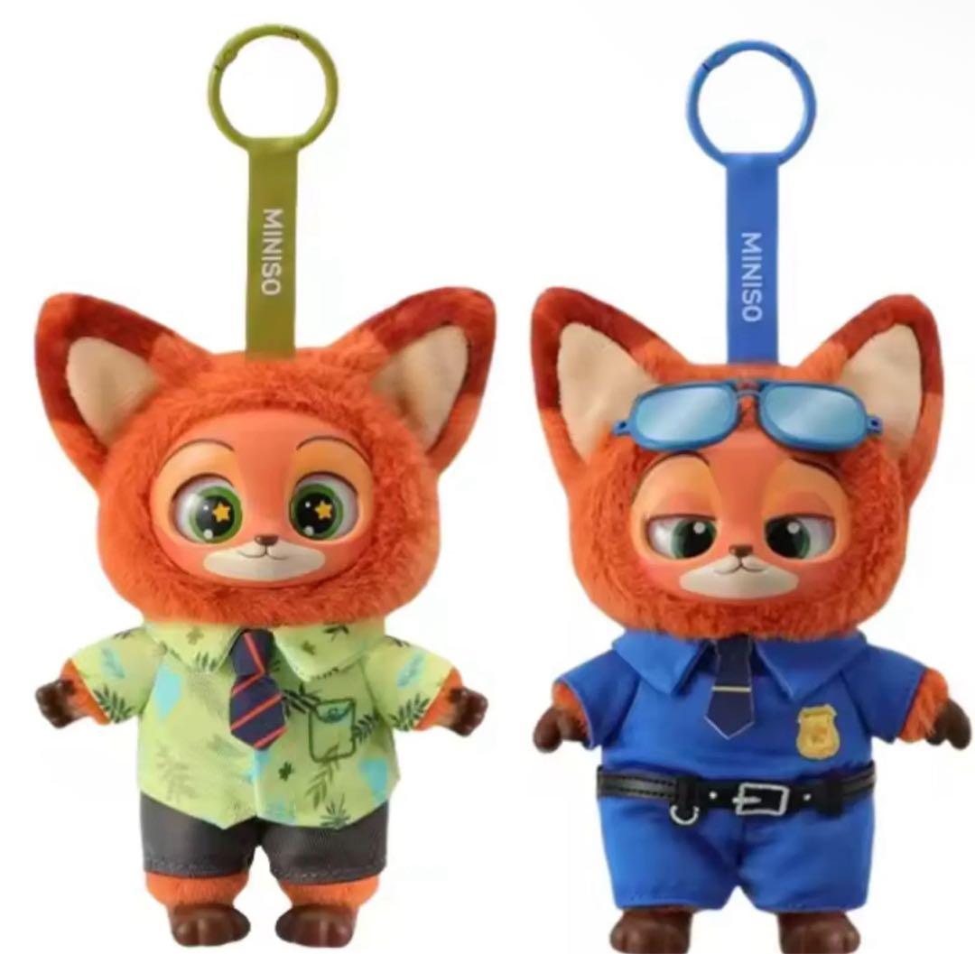 未開封】ディズニー ズートピア ニック＆警官ニック 2体セット - メルカリ