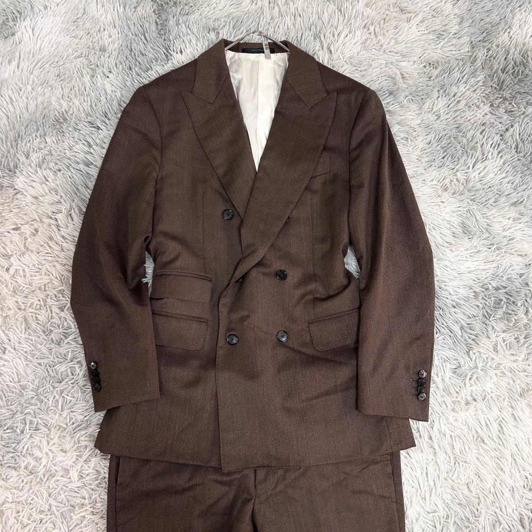 美品】バーニーズニューヨーク カノニコ 高級生地 高級スーツ上下