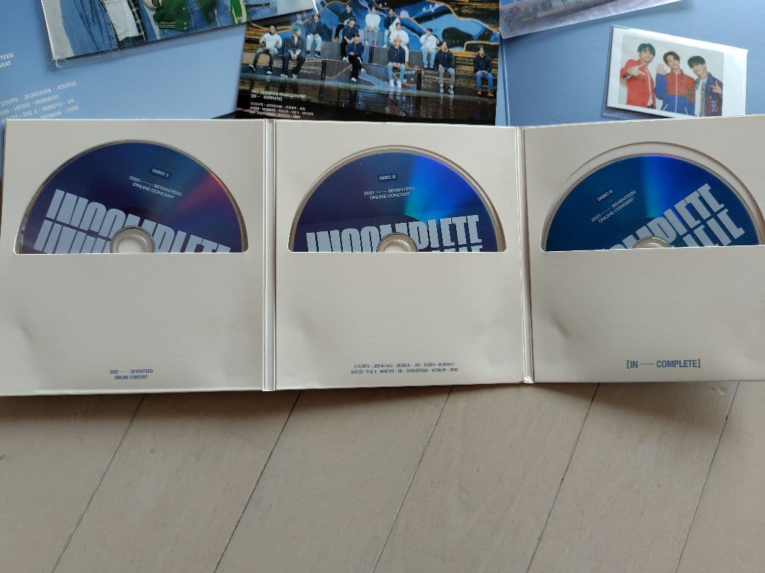 SEVENTEEN incomplete DVD 日本語字幕 ディスク未再生