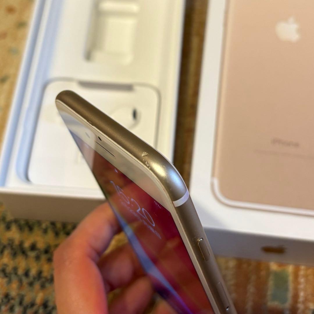 Apple iPhone 7 ゴールド 本体 - メルカリ