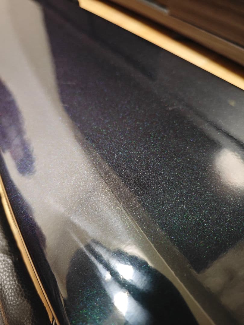 J.W.EASTMAN バイオリンケース ハードケース 4/4　緑〜紫