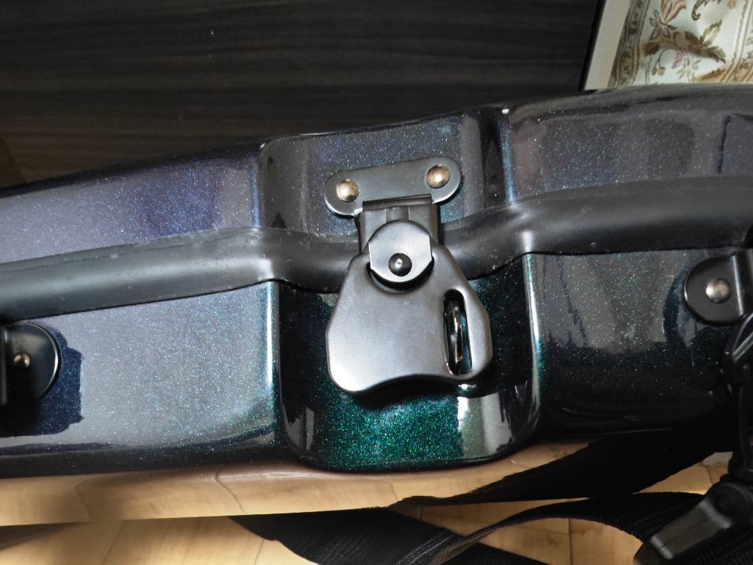 J.W.EASTMAN バイオリンケース ハードケース 4/4　緑〜紫