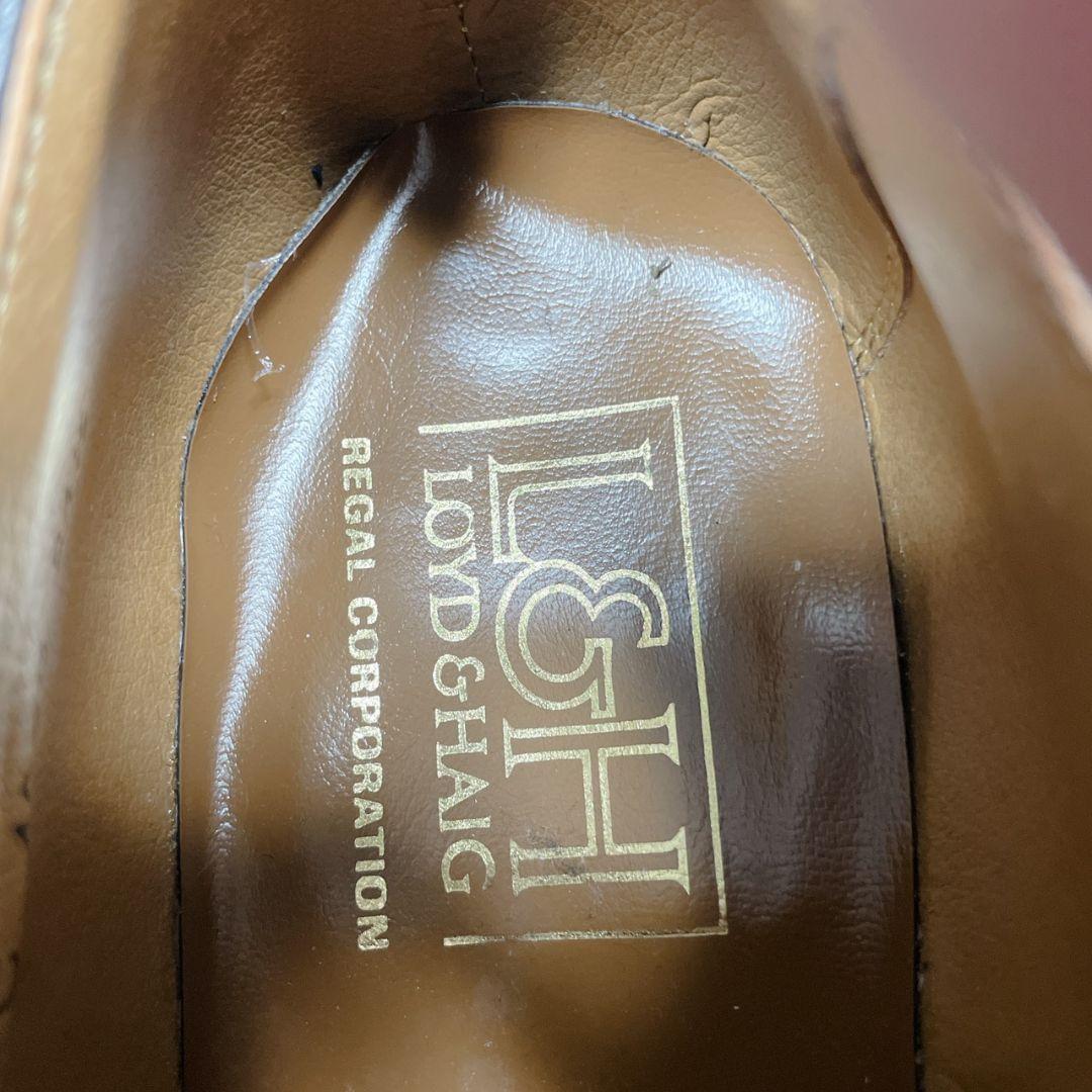 新品 リーガル L＆H ビジネスシューズ ダークブラウン リアルレザー