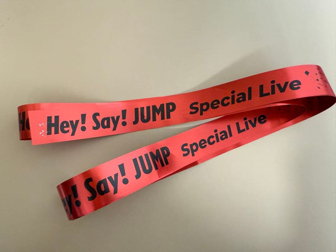 Hey! Say! JUMP JUMParty 銀テープ 赤 山田涼介