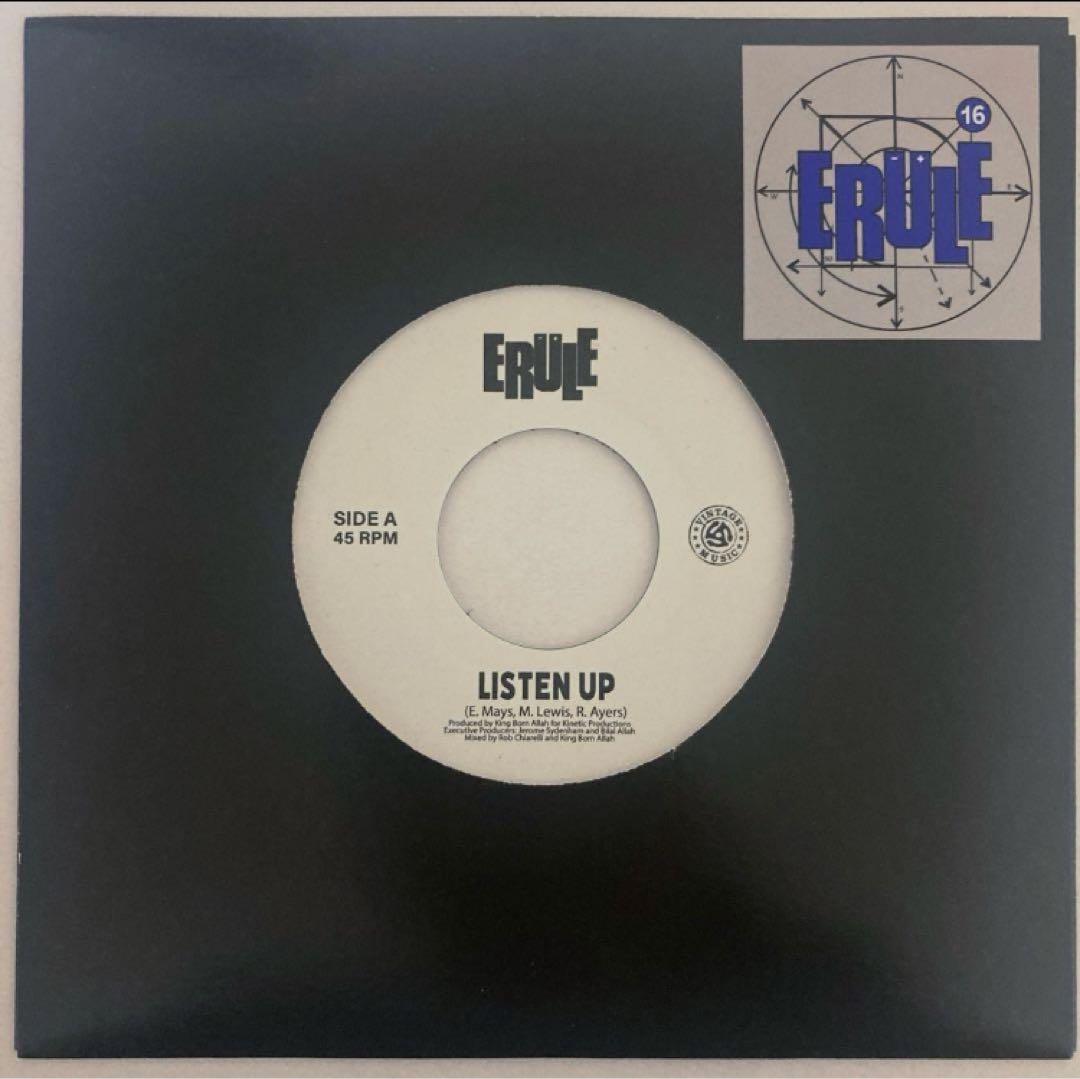 Erule / Listen Up 7インチ Roy Ayers ネタ - メルカリ