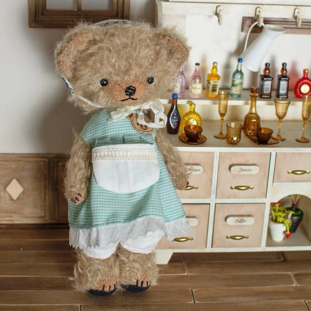 私の一番のお友達 テディベア アーティストベア 海外作家様