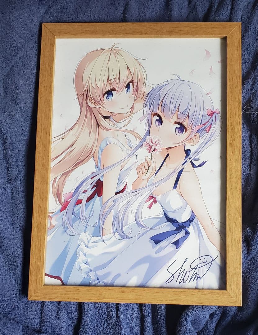 得能正太郎 NEW GAME!展 額付 複製サイン入り アートグラフ - メルカリ