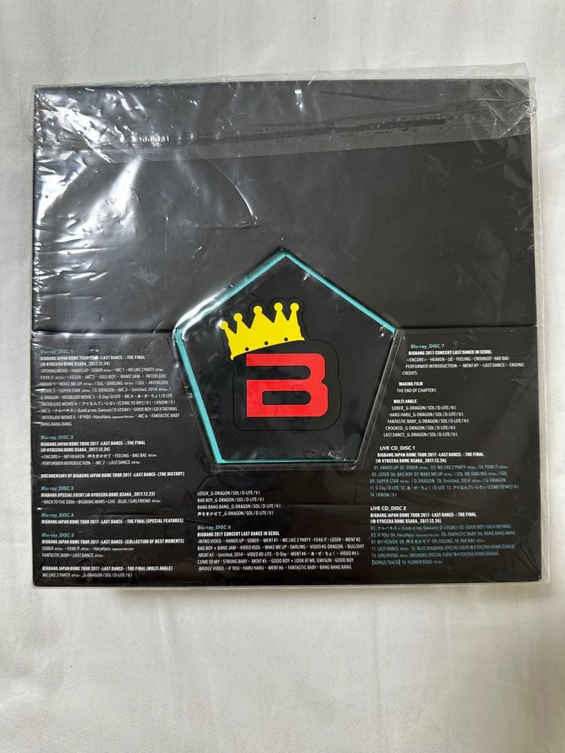 BIGBANG 2017 -LAST DANCE- THE FINAL 初回盤